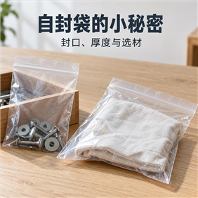 自封袋一捏就能封，为什么有的装螺丝，有的却连零食都装不好？